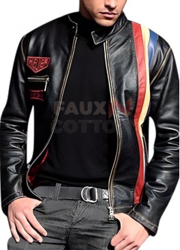 Tag Heuer Black Leather Jacket
